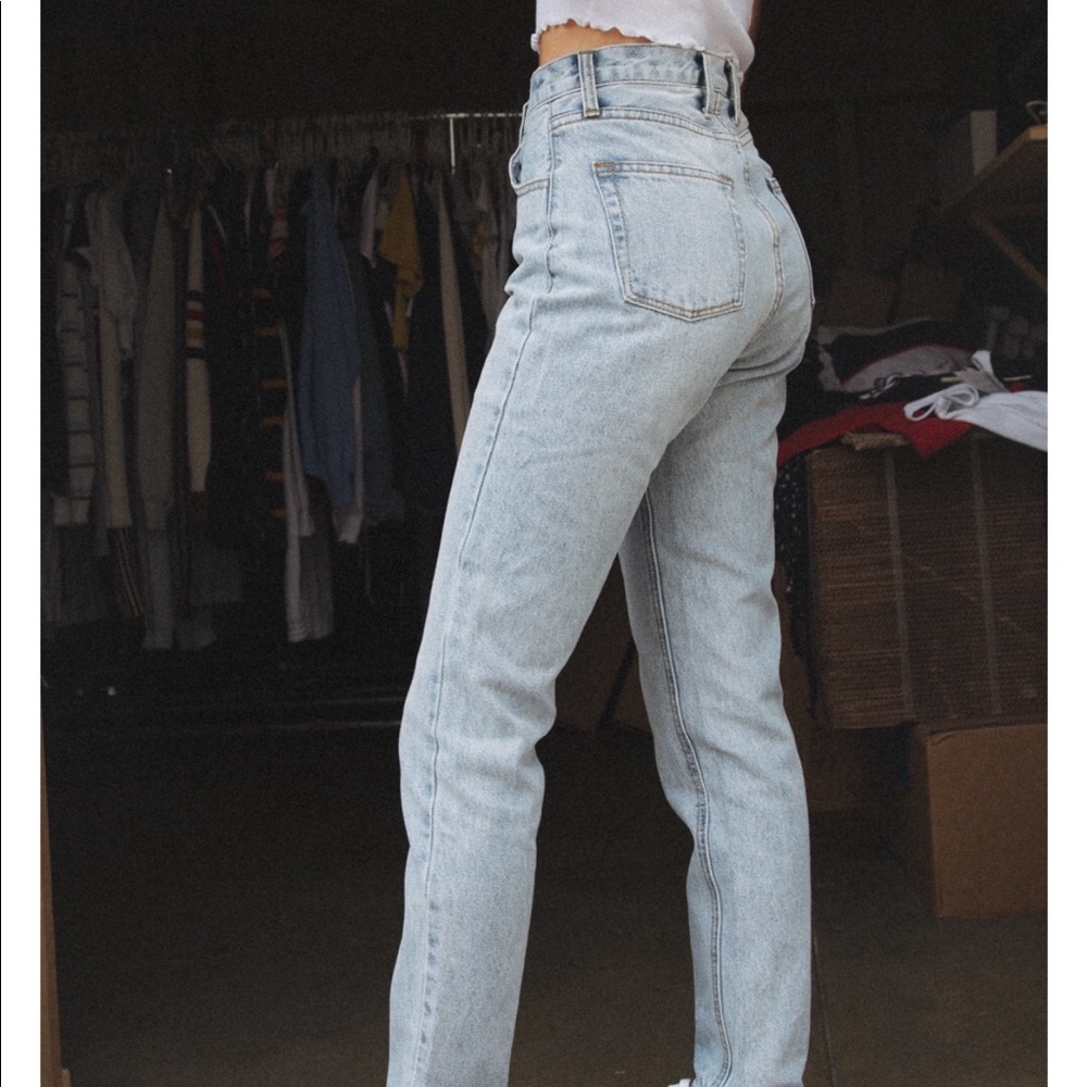 Jane light was brandy jeans